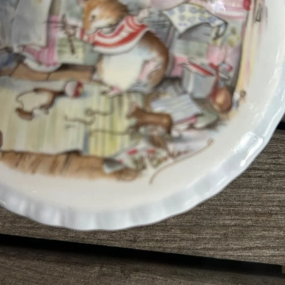 Royal Doulton Bramley Hedge The Birthday Trinket Gift Box Jill Barklem Design
